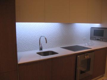 White Mix Mosaic Splashback 185 Rajdamri Bangkok